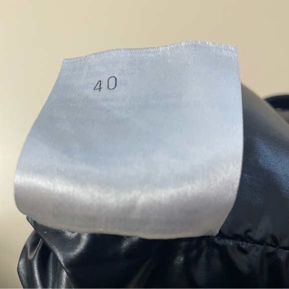 MONCLER Nimble Puffer Down Wedge Knee High Black Boots Snow Women’s Size 40/US 9 - Picture 15 of 16